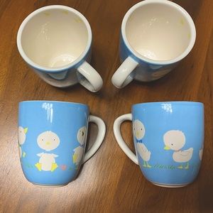 Sur la Table Easter Chicks Mug Set of 4